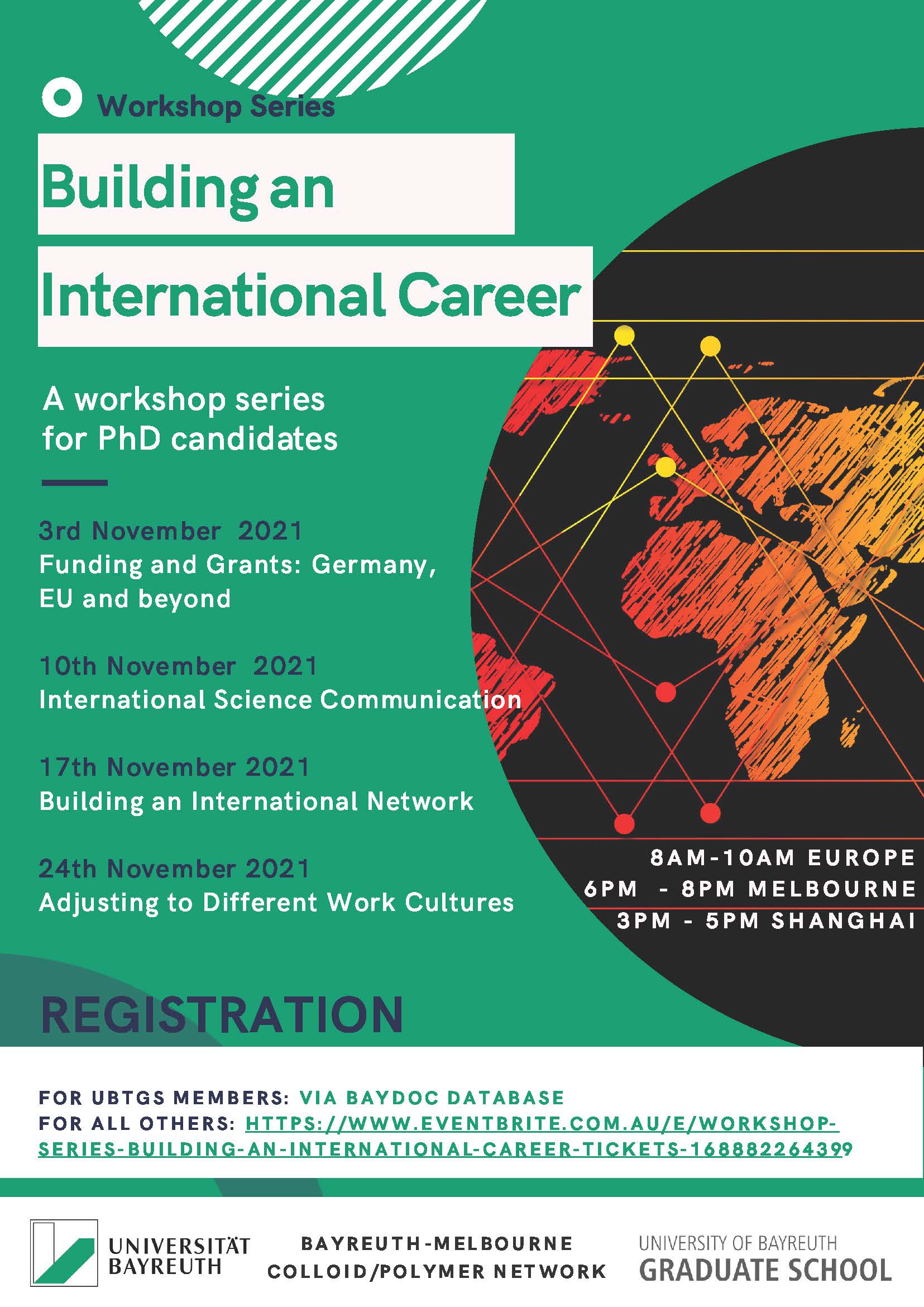 Workshop Series for PhDs_Building an international Career