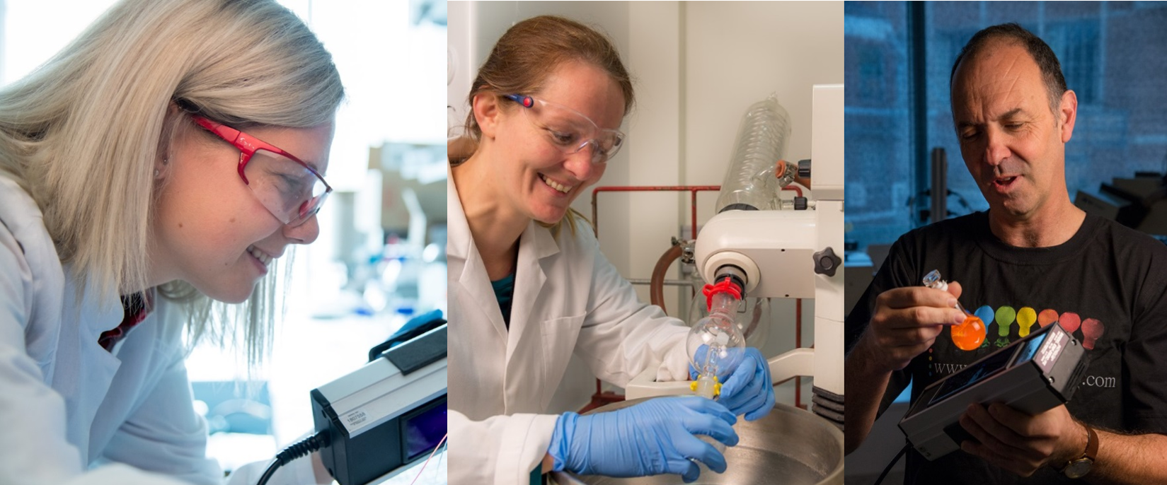 Reseach at the University of Melbourne; Joint PhDs Susanne Seibt und Maria Ritter, Prof. Paul Mulvaney