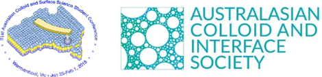 Scholarships: Logos of the 31th Australasian Colloid and Surface Science Student Conference and Australasian Colloid and Interface Society
