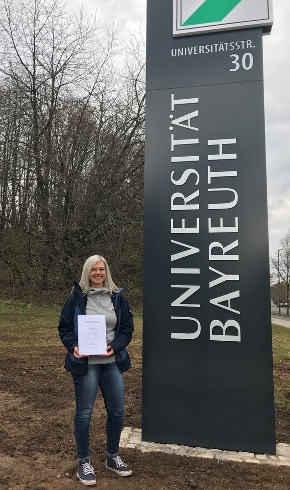 PhD candidate Susanne Seibt submits her thesis for joint phd with the University of Melbourne